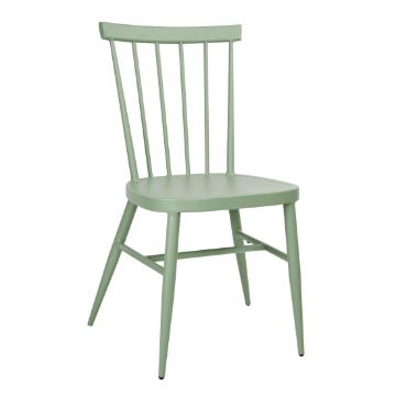 Picture of Bolero Windsor Aluminium Green Chairs (Pack of 4)