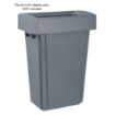 Picture of Jantex Slim Bin Grey 60Ltr