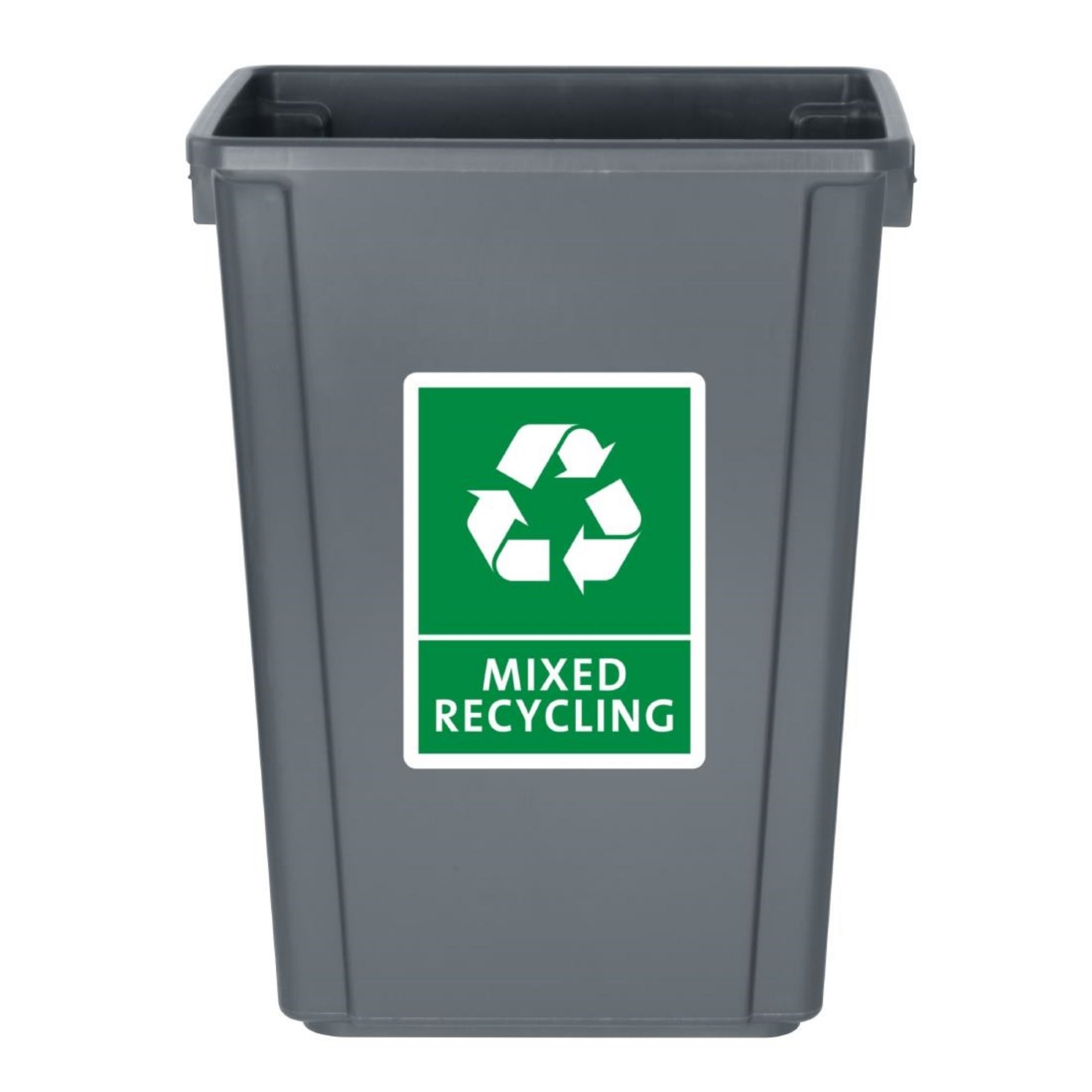 Picture of Jantex Slim Bin Grey 60Ltr