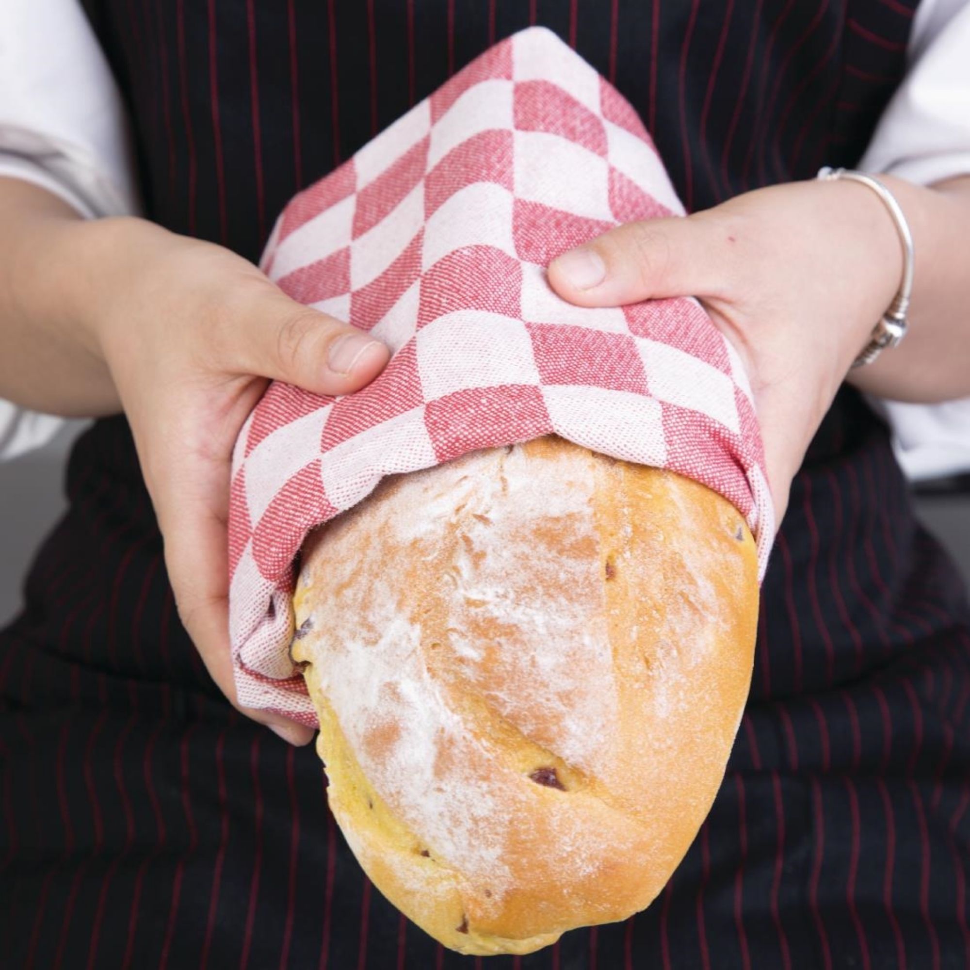 Picture of Vogue Chef Tea Towel Red