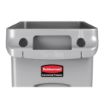 Picture of Rubbermaid Slim Jim Container with Venting Channels Grey 60Ltr