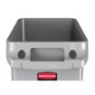 Picture of Rubbermaid Slim Jim Container with Venting Channels Grey 60Ltr