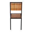 Picture of Bolero Steel & Acacia Side Chairs (Pack of 4)
