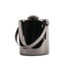Picture of Olympia Double Walled Ice Bucket with Lid 1Ltr Gunmetal - DR742