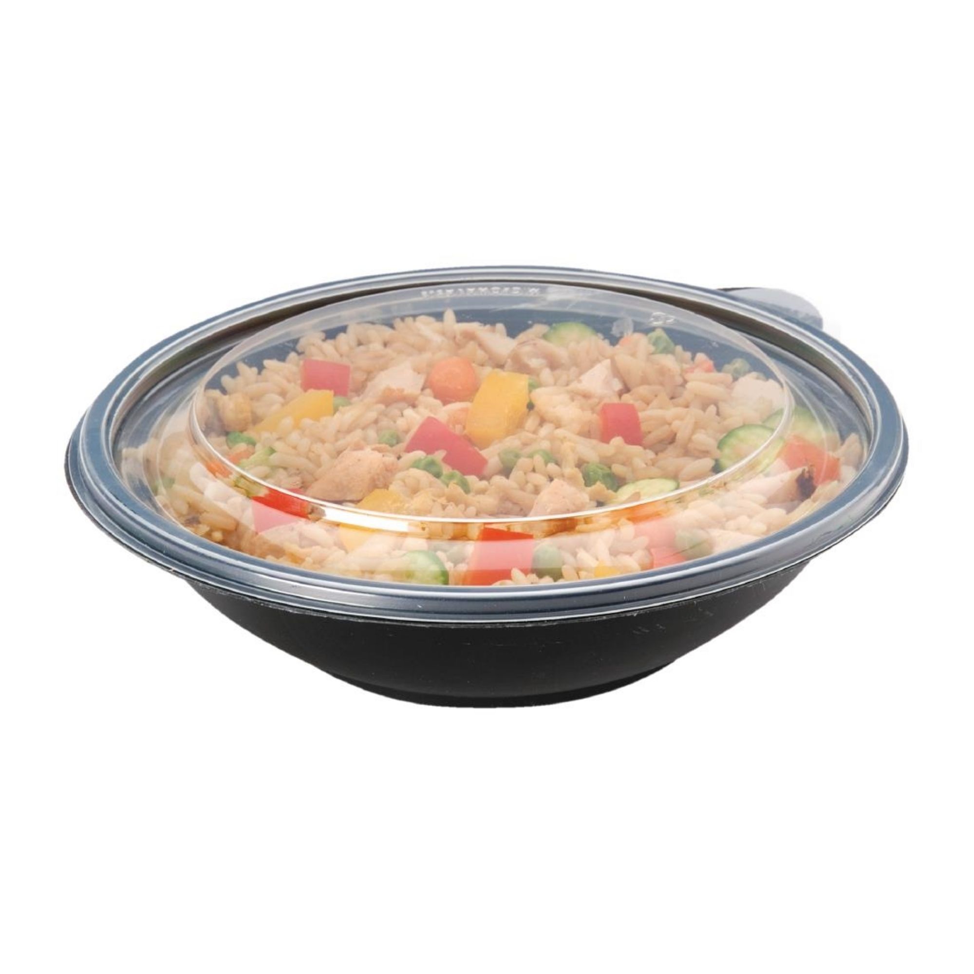 Picture of Fastpac Medium Round Food Container Lids 750ml / 26oz and 1000ml / 35oz (Pack of 300)