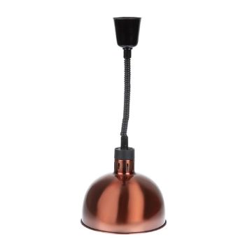 Picture of Buffalo Retractable Dome Heat Shade Copper Finish