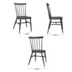 Picture of Bolero Windsor Aluminium Black Chairs (Pack of 4)