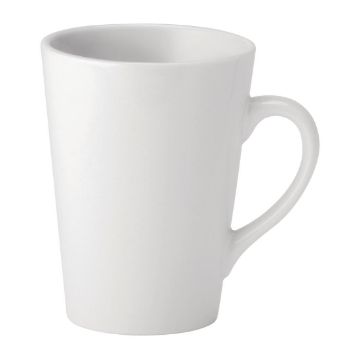Picture of Utopia Pure White Latte Mugs 340ml (Pack of 24)