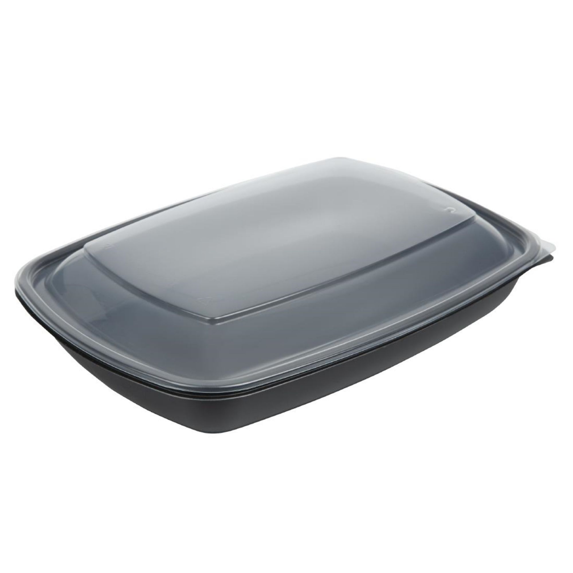 Picture of Fastpac Large Rectangular Food Container Lids 1350ml / 48oz (Pack of 150)