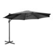 Picture of Bolero Venice Heavy Duty Parasol Black 3.5m