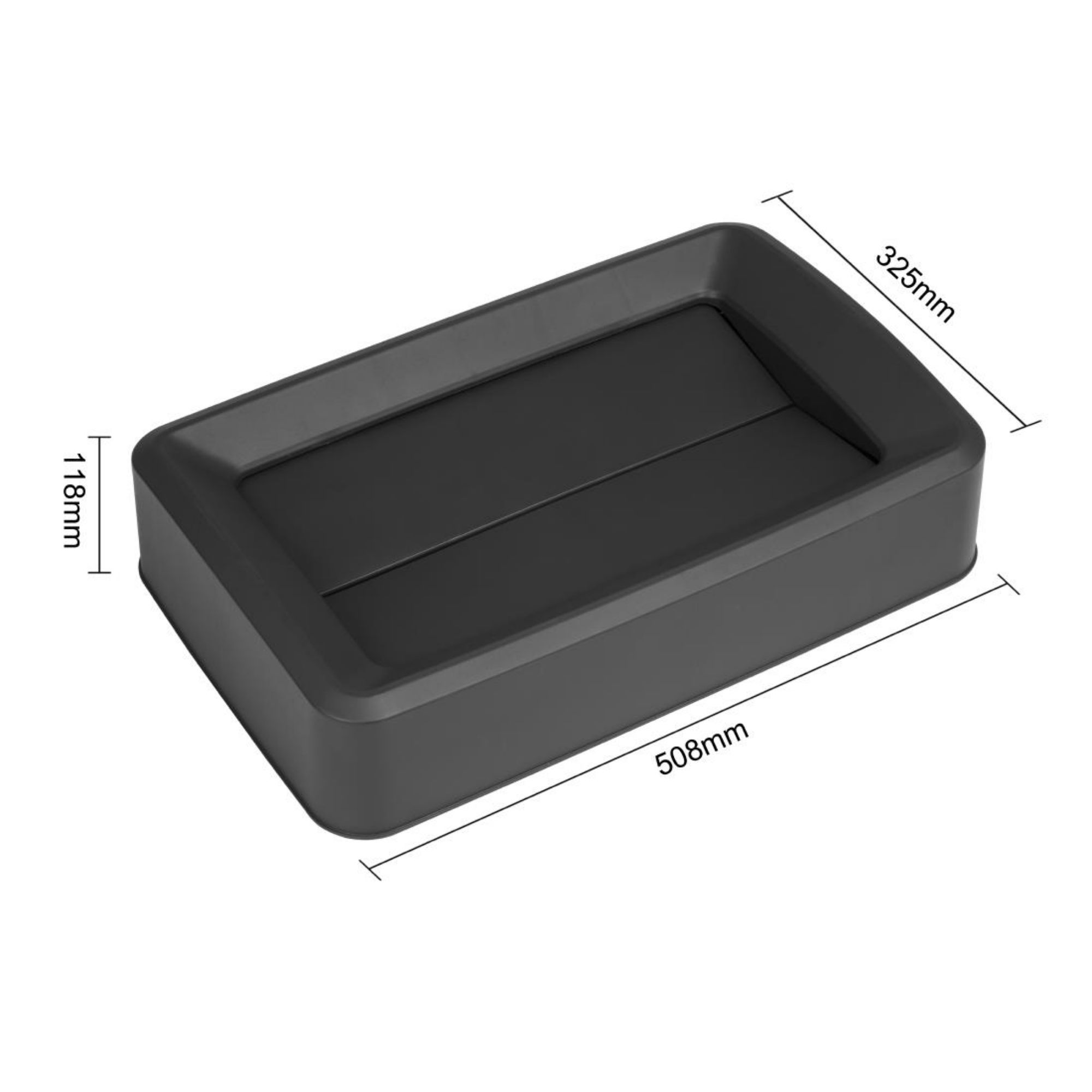 Picture of Jantex Black Lid for 60/80Ltr Slim Bins