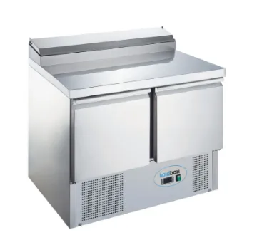 Picture of KOLDBOX 240L Double Door Prep Counter With Raised Collar KXCC2-SAL