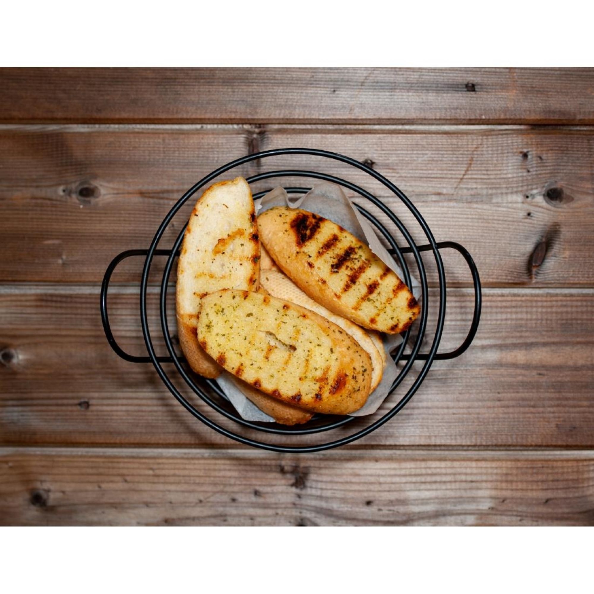 Picture of Beaumont Bread Basket With Handles 203mm