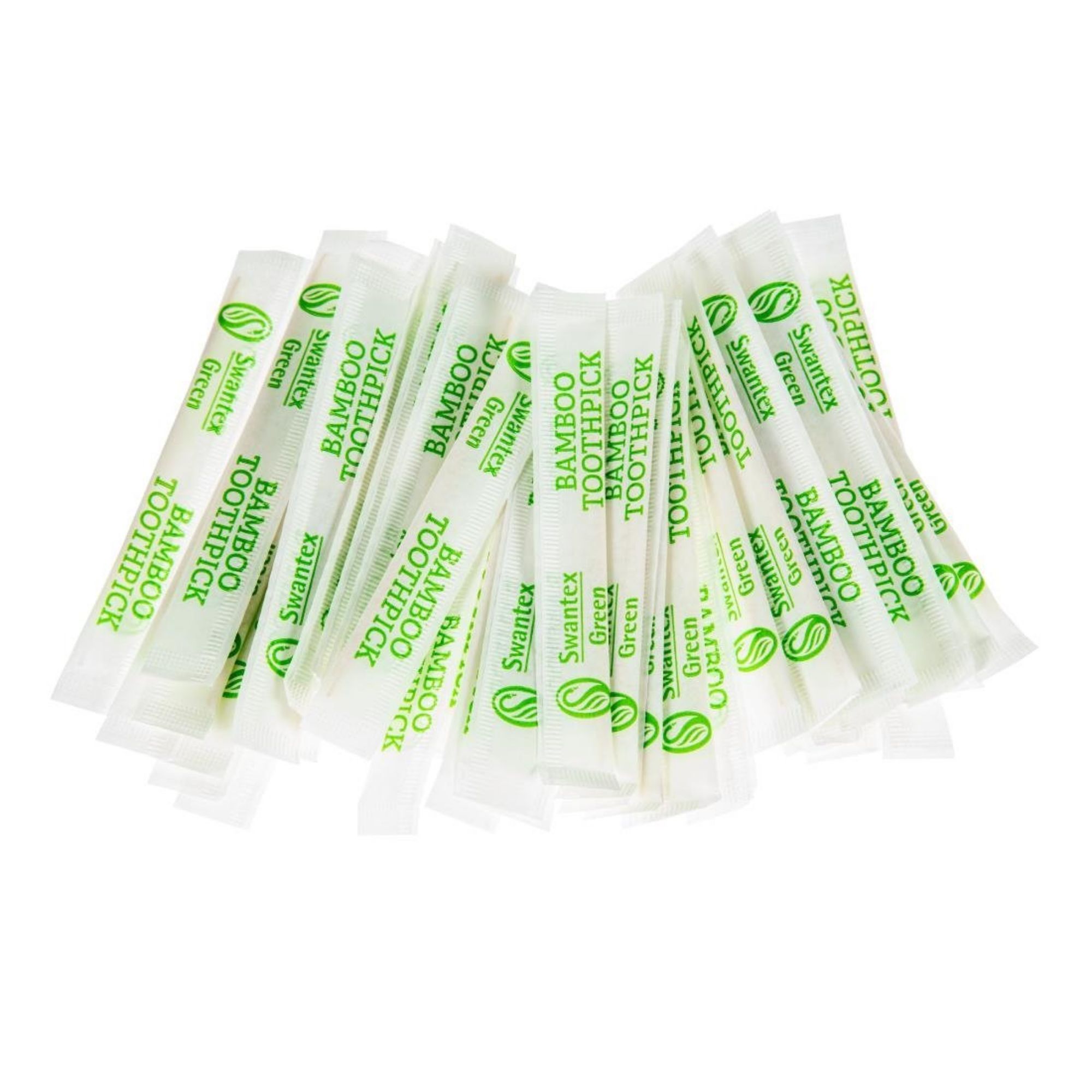 Picture of Individually Wrapped Biodegradable Bamboo Toothpicks (1000 pack)