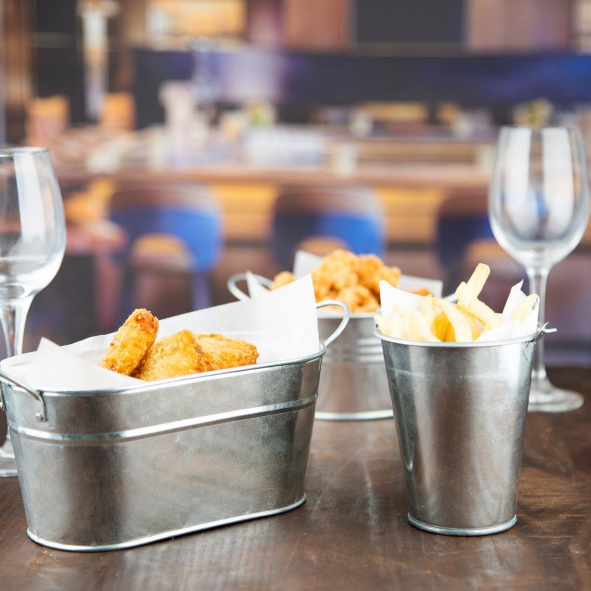 Picture of Olympia Mini Metal Food Bucket Tall 95mm