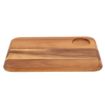 Picture of Olympia Rounded Acacia Wooden Serving Board