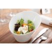 Picture of Olympia Whiteware Oval Sloping Bowls 154 x 133mm 335ml (Pack of 4)