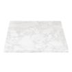 Picture of Bolero Square Marble Effect Tabletop White 600mm