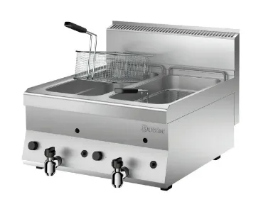 Picture of Bartscher Gas deep fat fryer 650, 2x8L, TG