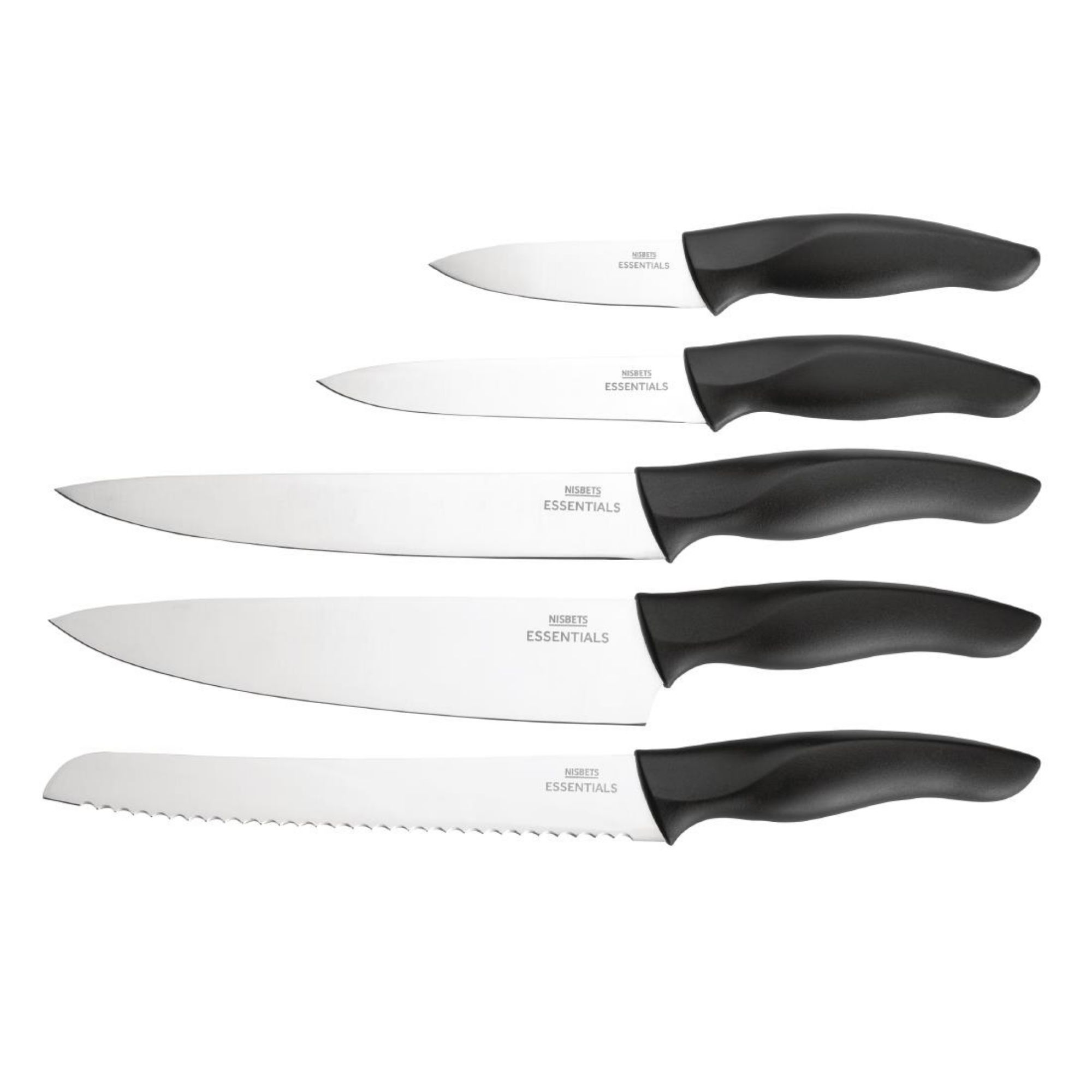 Picture of Nisbets Essentials Knife Block and Knives Set