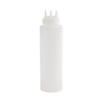 Picture of Vogue Clear 3 Nozzle Squeeze Bottle 36oz
