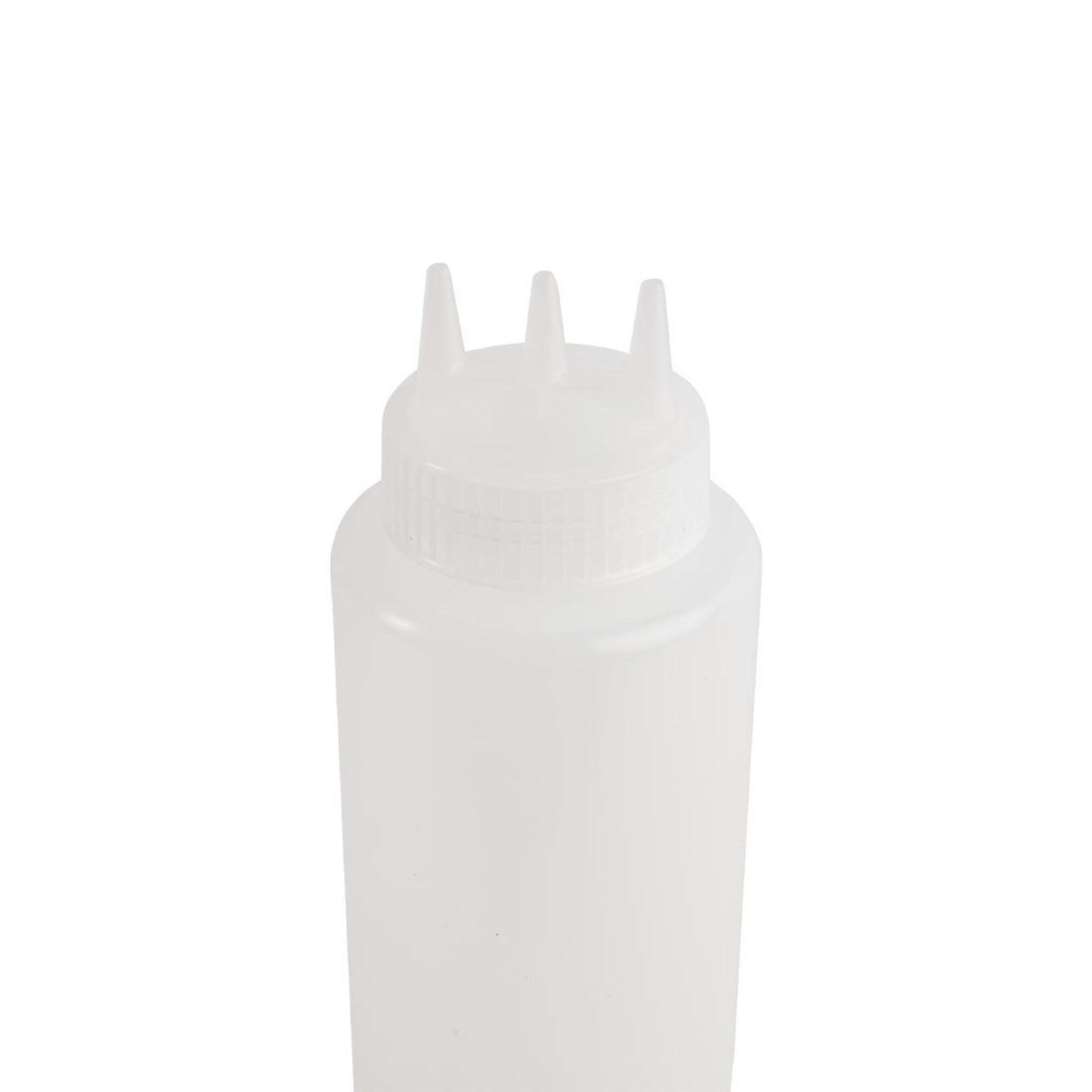 Picture of Vogue Clear 3 Nozzle Squeeze Bottle 36oz