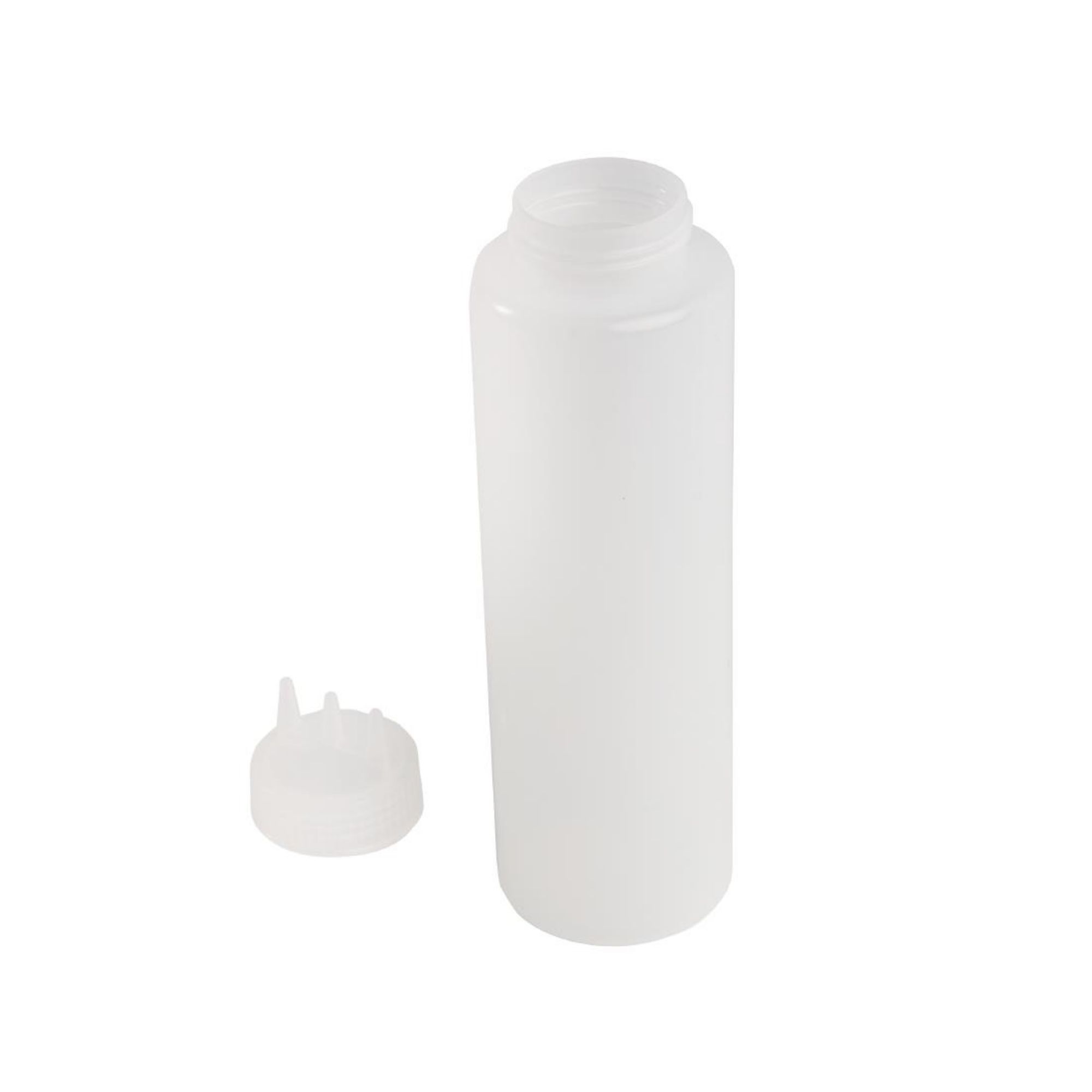 Picture of Vogue Clear 3 Nozzle Squeeze Bottle 36oz