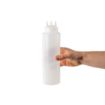 Picture of Vogue Clear 3 Nozzle Squeeze Bottle 36oz