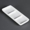 Picture of Olympia Whiteware 3 Section Dishes (Pack of 12)