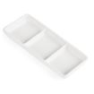 Picture of Olympia Whiteware 3 Section Dishes (Pack of 12)