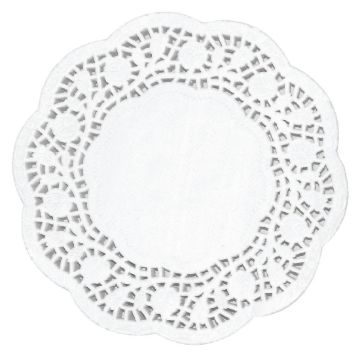 Picture of Olympia Round Paper Doilies 165mm (Pack of 250)