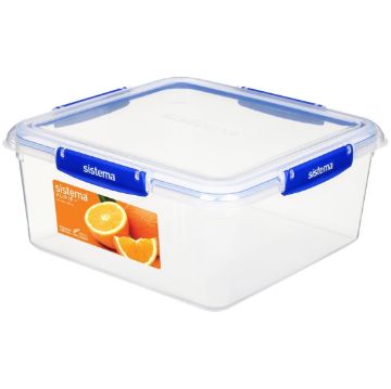 Picture of Sistema Square Klip It Plus Food Storage Container 5.5Ltr