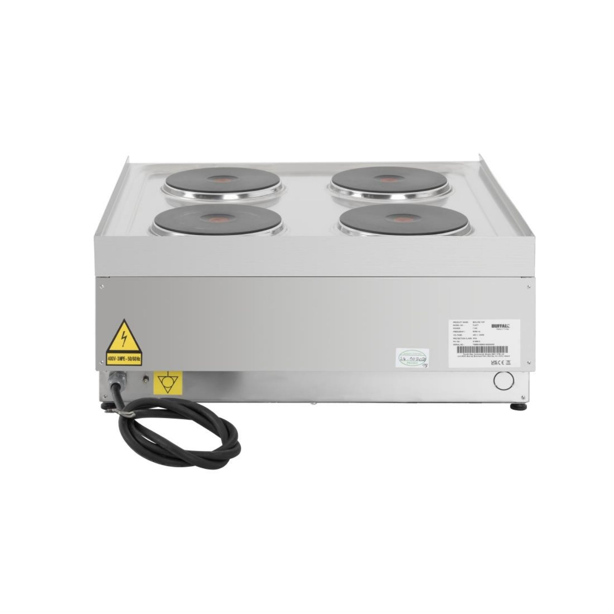 Picture of Buffalo 600 Series 4 Ring Electric Hob