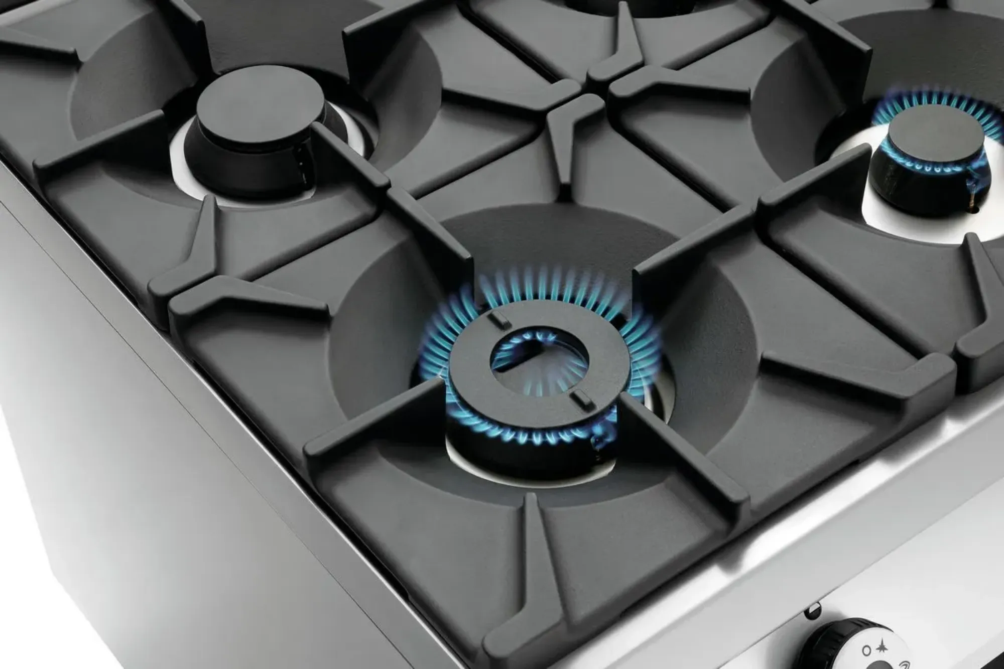 Picture of Bartscher Gas stove, 4 burners,el. oven,2/1GN