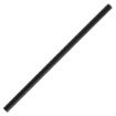 Picture of Fiesta Compostable Paper Cocktail Stirrer Straws Black (Pack of 250)