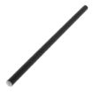 Picture of Fiesta Compostable Paper Cocktail Stirrer Straws Black (Pack of 250)