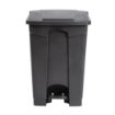 Picture of Jantex Kitchen Pedal Bin Black 45Ltr