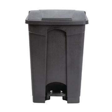 Picture of Jantex Kitchen Pedal Bin Black 45Ltr