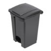 Picture of Jantex Kitchen Pedal Bin Black 45Ltr