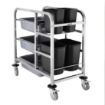 Picture of Vogue Stainless Steel Bussing Trolley
