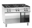 Picture of Bartscher Gas stove, 6 burners, OBU Freestanding