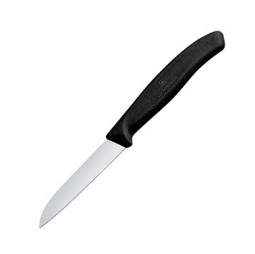 Picture of Victorinox Paring Knife Straight Blade Black 8cm
