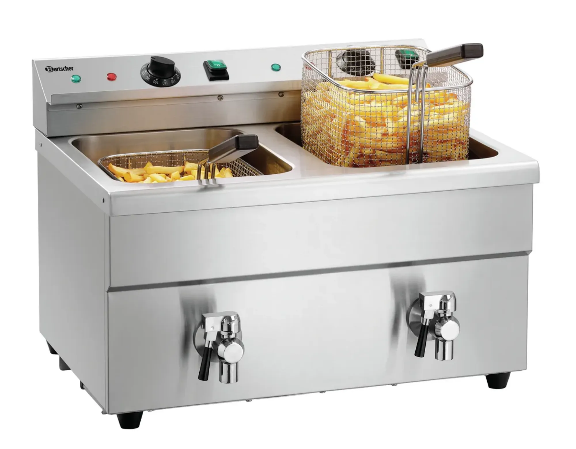Picture of Bartscher Induction deep fat fryer 2x8L Plus