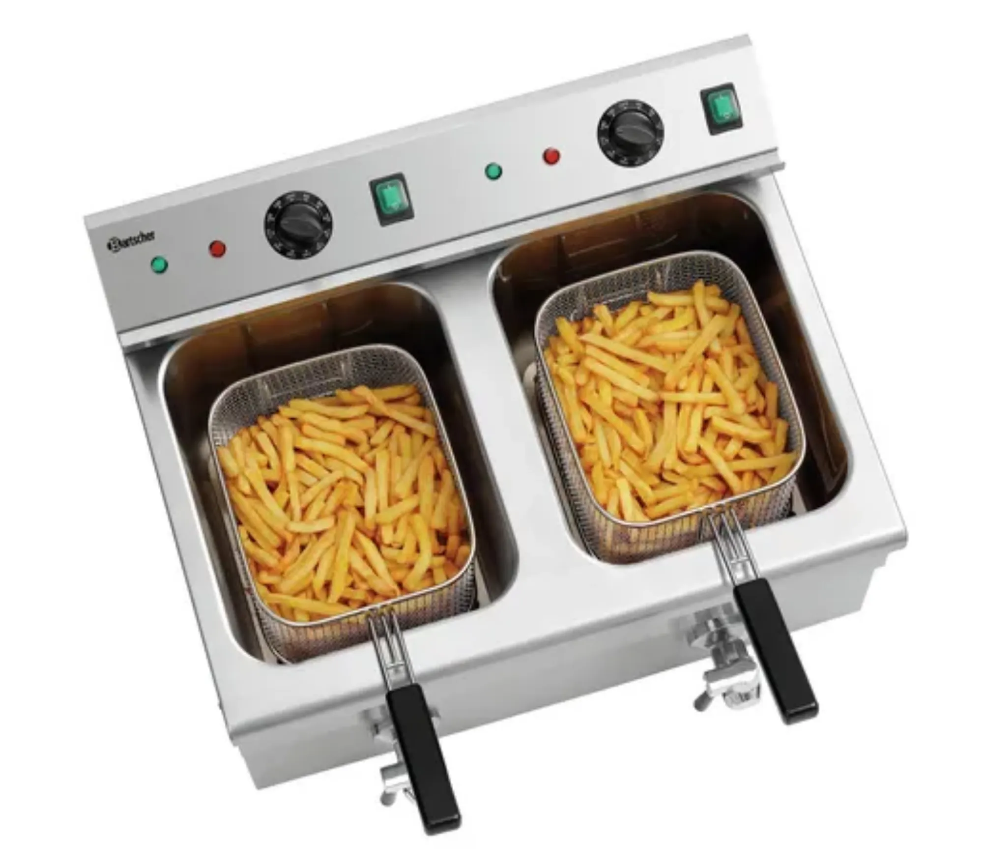 Picture of Bartscher Induction deep fat fryer 2x8L Plus