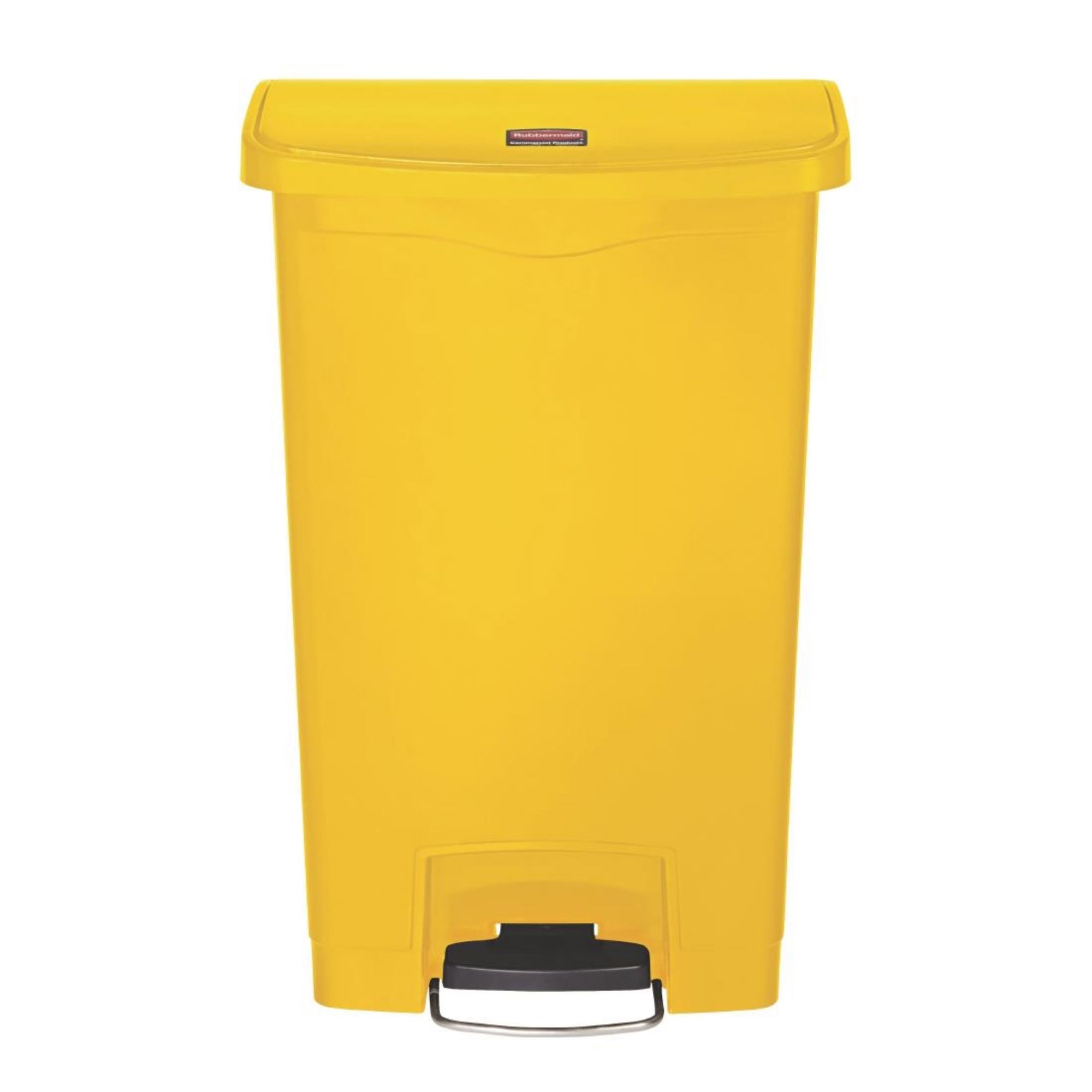 Picture of Rubbermaid Slim Jim Front Step-On Pedal Bin 50Ltr - Yellow
