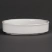 Picture of Olympia Mediterranean Stackable Dishes White 102mm (Pack of 6)