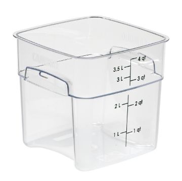 Picture of Cambro FreshPro Camsquare Food Storage Container 3.8Ltr