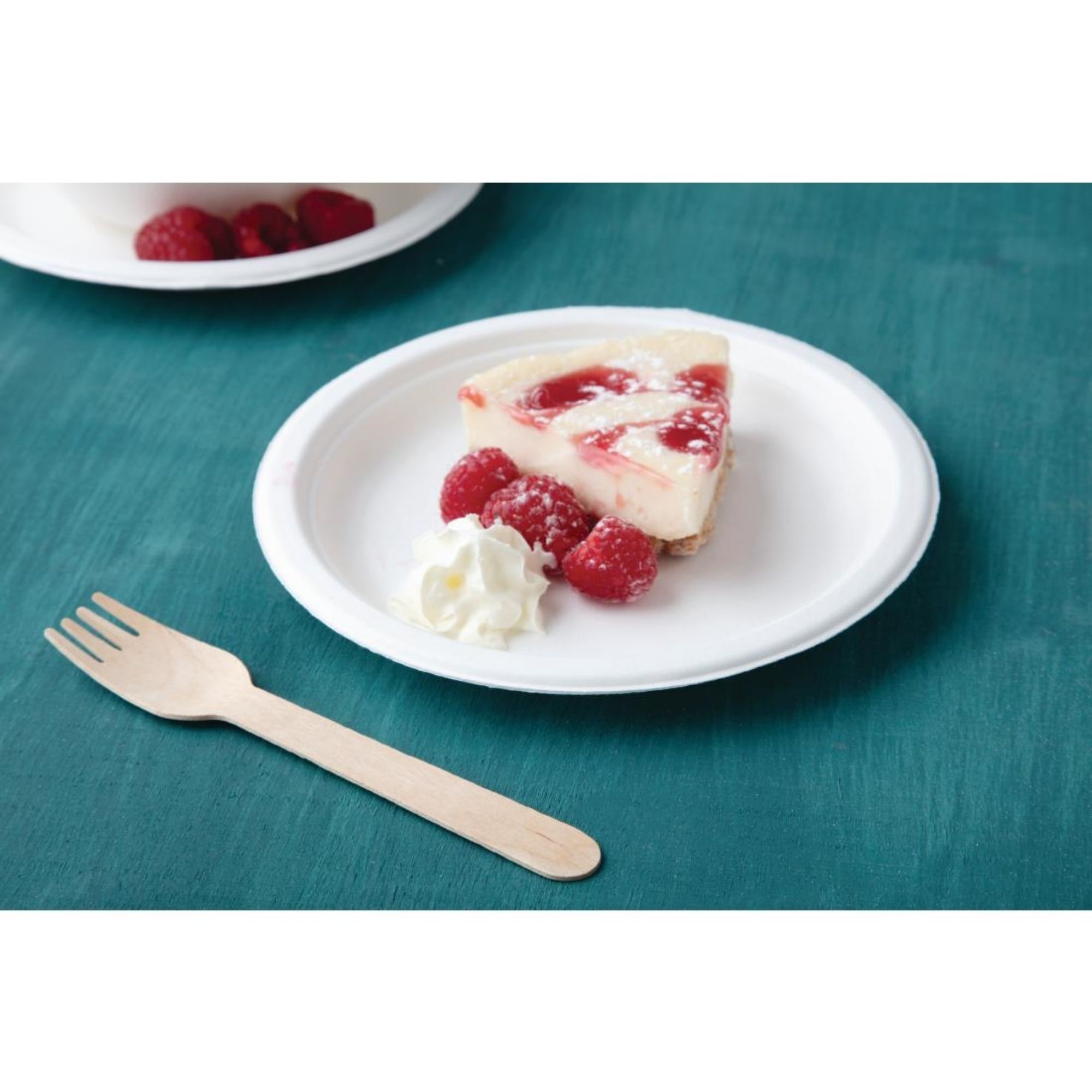 Picture of Fiesta Compostable Bagasse Plates Round 179mm (Pack of 50)