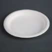 Picture of Fiesta Compostable Bagasse Plates Round 179mm (Pack of 50)