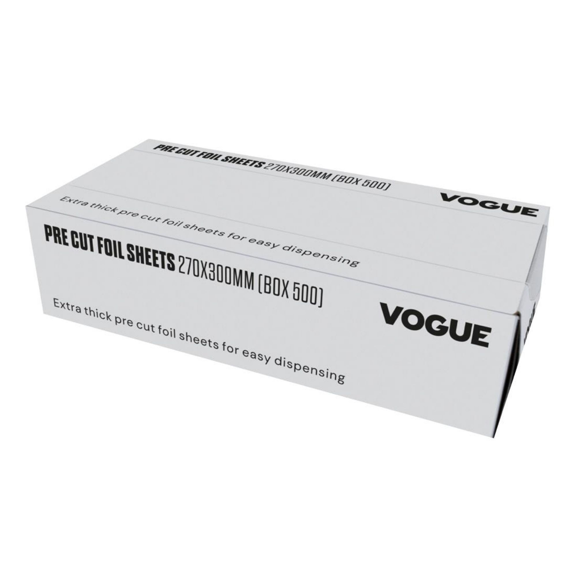 Picture of Vogue Aluminium Foil Sheets 270x300mm (500 pack)